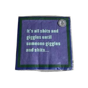 NWB Decorative FUN Party-Bar Wife Napkins-20 Count